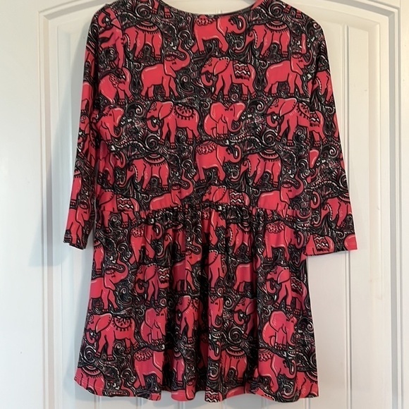 Simply Southern Elephant Print  Dress Size  Medium - Picture 4 of 6